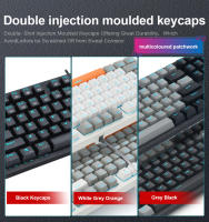 Teclado Mecánico De Juego E-YOOSO K620 Con Retroiluminación Monócrata USB De 87 Teclas Switch Azul Y Rojo Para Laptop Y PC - details 3
