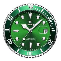 Reloj De Mezquita De Lujo Para Hombre FNGEEN 9001 Con Torbión Esqueleto Acero Inoxidable Automático Luminoso Fecha Diamante Resistente Al Choque - details 0