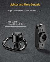 Montura De Cierre Rápido QD 1.25” Para Correa De Dos Puntos 360° Rotatable Botón De Presión Fácil De Montar Accesorio De Montura Para Visión Noturna - details 5