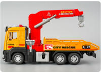 Modelo De Grúa De Transporte De Madera a Escala 1:32 Juguete De Vehículo De Ingeniería Con Música Y Luz Vehículo Metálico De Colección Regalos Para Niños Mayores De 14 Años - details 15