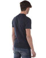 Emporio Armani EA7 Camiseta Algodón Hombre Azul Oscuro 3ZPT44PJ30Z 1554 - details 3