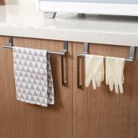 Barra De Toalla De Acero Inoxidable Para Puerta De Armario Instalación De Ensamblaje Barra De Colgar Toallas Para Baño Y Cocina - details 5