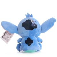 Muñeco De Peluche Disney Lilo&Stitch Relleno De Algodón PP Regalo De Cumpleaños Para Niños Peluche Azul De Anime Cartoon Angel - details 15