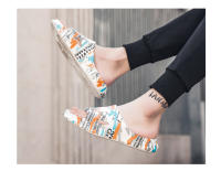 Zapatillas De Verano Para Hombre Y Mujer Con Diseño Gráfico Grueso Y Plataforma Para Parejas Zapatos De Casa Transpirables Y Cómodos Para Uso Interior - details 17