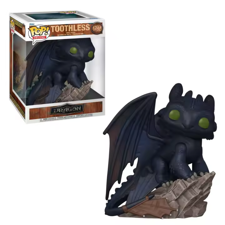 FUNKO POP! DELUXE COMO ENTRENAR A TU DRAGÓN - DESDENTAO, 86140, Nº1792, TIENDA CON LICENCIA OFICIAL - 1