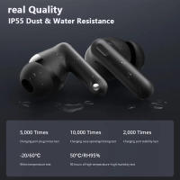 Auriculares Realme buds t310 (TIENE USO) negros , Envio 24h, ( PRODUCTO CON USO, EN CAJA)---- - details 2