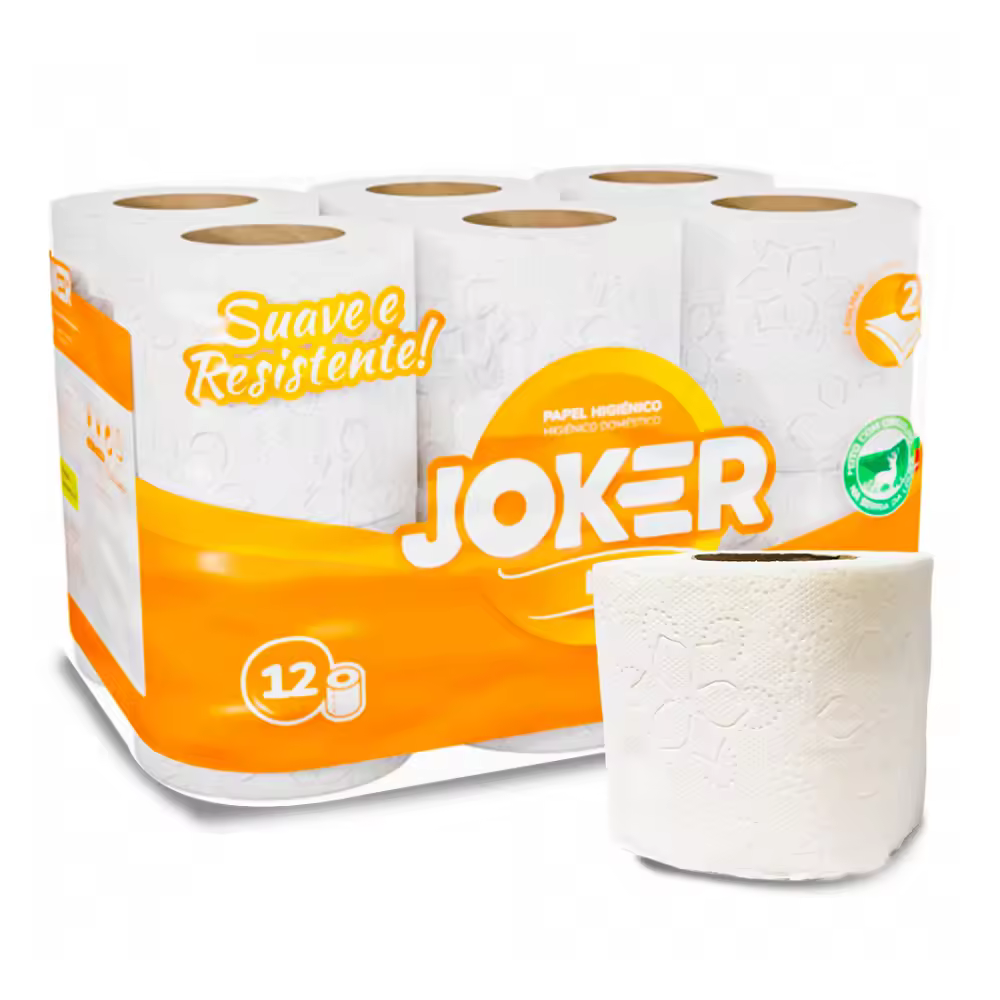 Plasacar S.L.-Pack 12 Unid. Papel Higiénico Domestico Ref. Joker - details 0