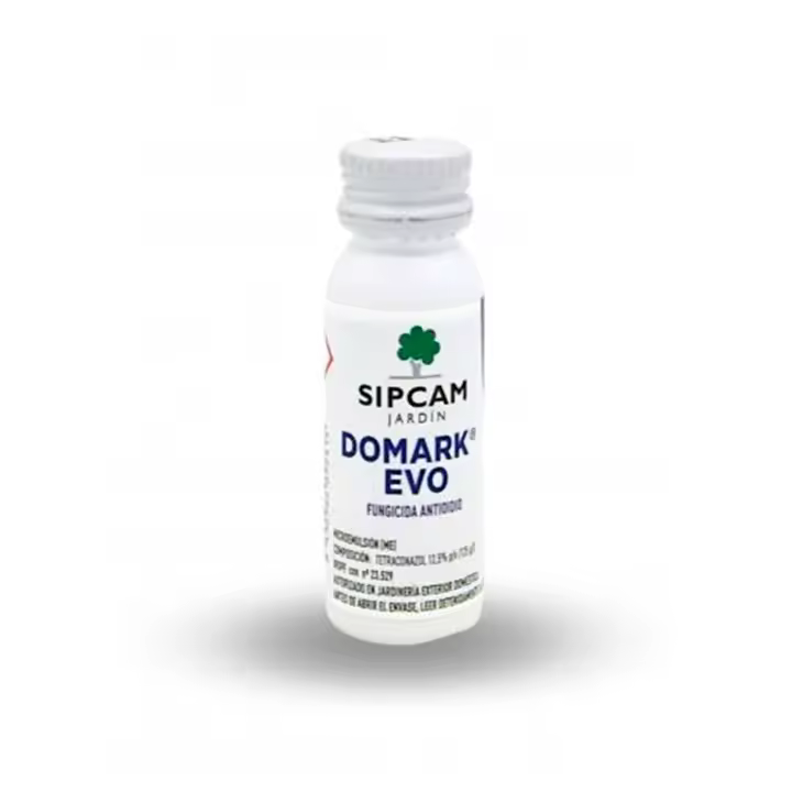 DOMARK EVO Fungicida Anti Oidio y Septoria MUY EFICAZ | Tetraconazol 12,5% | Para 37 L de agua (alta concentración) | Muy efectivo y profesional para tratamiento contra Oidio y Septoria | Sipcam Jardin - 1