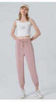 Pantalón Deportivo Mujer High Belt, Seco rápido, Suelto with bolsitos y Puño - details 3
