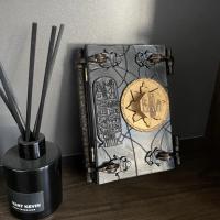 Caja De Almacenamiento Con Libro De Muertos Egipto Antiguo Decoración Para El Hogar Resina Antigua Hamunaptra La Momia Obsequio De Pascua Decoración De Halloween Proporciones 100% Nuevas Y Sin Usar - details 3