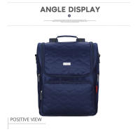 Bolso De Diaper Multifuncional Para Bebé Insular Elegante Bolsa De Camarón Para Mamá Viaje Cambio Con Carrito De Manos Para Mujer Tamaño Medio - details 32