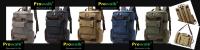 Prowalk-Mochila de lona canvas verde vintage rectangular con lugar acolchado para ordenador PC de 14 a 17 pulgadas, unisex, resistente, impermeable, ideal para tu día a día, trabajo, universidad o actividades al aire libre - details 0