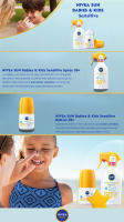 NIVEA SUN Pack ahorro Sentitive Kids: Contiene FP 50+ Spray Solar Niños Sensitive + FP 50+ Roll on Niños Sensitive. Protección muy alta - details 0