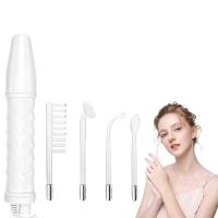 Máquina De Masaje De Alta Frecuencia Para Tratamiento De Piel Con Cepillo De Belleza Terapia De Ozono Con Varita - details 0