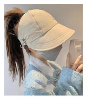 Sombrero De Playa Para Mujer Con Pico Y Cordón Estilo Pesca Protección UV Plegable Y Ajustable Sombrero De Pico Para Verano - details 2