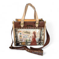 Bolso de Mano y Bandolera Sweet Candy Viajes  27,5 cm  - Chequia - Nueva Colección - details 0