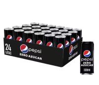 24 latas PEPSI ZERO azúcar lata 330 ml Pepsico -24 latas PEPSI normal  lata 330 ml Pepsico - details 1