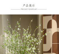 Palo De Sauce De Nieve Artificial De 116CM Para Decoración De Boda Y Hogar Estilo Nórdico Pastoral Florista Silken - details 2