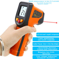 Termómetro Infrarrojo De Precisión NJTY T400 T600A Para Cocina Y Panadería Medidor De Temperatura Industrial Portátil - details 1