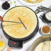 Herramienta De Espalda De Crepe Francesa Espátula Para Batido De Tortilla Acero Inoxidable Eco-amigable Para Cocina Y Panadería - details 5