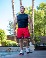 Shorts Deportivos Para Hombre Doble Capa Malla Secado Rápido Entrenamiento Verano Fitness Casual Transpirable Shorts - details 17