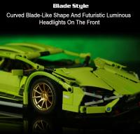 Bloques De Construcción Técnicas Bugatti Y Lamborghini Modelo De Carrera De Alta Velocidad Juguetes Para Niños Regalos Para Niños - details 13