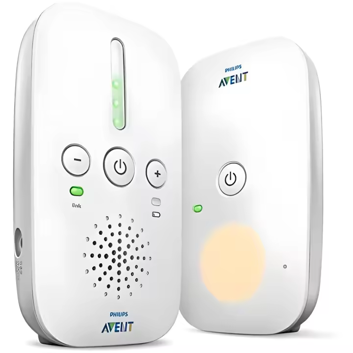 Philips Babyphone DECT SCD502 / 26 - Con bater�a o red el�ctrica - Alcance 300 m - Funci�n de luz nocturna - 1