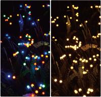 10 Pack Luces Solares Para Jardín Diseño De Hoja Mejorado Luces Exteriores Para Jardín Con Luz LED Duraderas Y Modernas - details 0