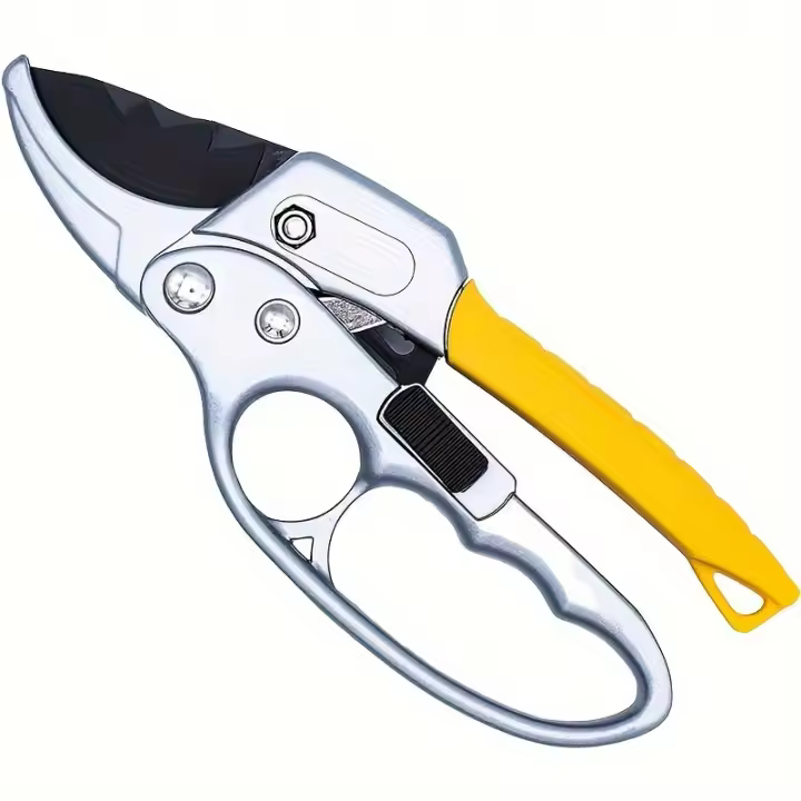 Tijeras De Podar Profesional Duraderas De 8'' Diseño De Anillo De 3 Etapas Para Un Poder De Corte 5 Veces Mayor Ideales Para Manos Débiles - 1