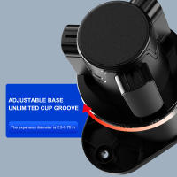 Soporte De Taza Para Coche Con Bandeja Ajustable Y Giratorio De 360 Grados Multifuncional Expansor De Mesa Para Comer En Coche - details 5