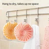 Cepillo De Baño De Silicona Mano Limpieza Exfoliante Poligonal Suave Masajeador Corporal Herramienta De Limpieza Para El Hogar - details 5