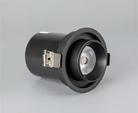 Spot Light LED Recortable 7W 12W En Forma Redonda De Aluminio Para Techo Con Ángulo Ajustable COB Para Iluminación Interior En Habitaciones - details 5