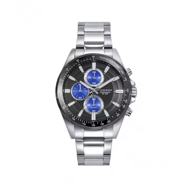 Reloj Viceroy Magnum 401339-57 hombre acero negro - 1