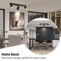 Spotlight LED GU10 Ajustable Para Techo Decoración De Casa Iluminación Interior Pasillo Tienda Lámpara De Traxión Moderna - details 21
