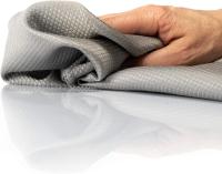 LIONSWAY - Bayeta Cristales Profesional 40x40 – Pack 4, Sin Pelusas, Limpieza Sin Marcas, Uso en Ventanas y Superficies - details 0