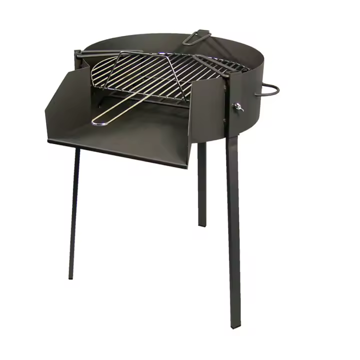 Barbacoa redonda con soporte para paella ø50cm imex el zorro - 1