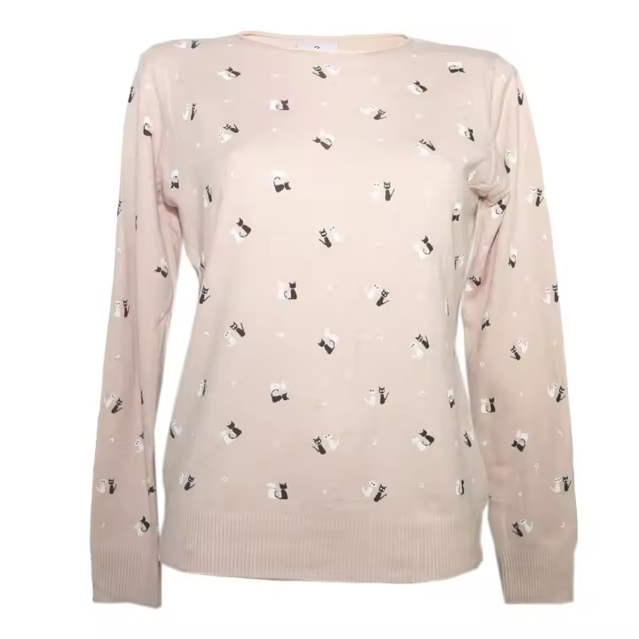 Sudadera Gato tallas SM LXL Jersey casual entretiempo - 1