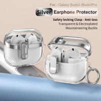 Funda Protectora Transparente Para Samsung Galaxy Buds3/Galaxy Buds3Pro Con Llavero Carga Inalámbrica Y Resistente Caídas - details 16