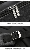 Mochila de cuero genuino para hombre, mochila de negocios para computadora, mochila de viaje de ocio de gran capacidad para estudiantes universitarios, estudiantes de secundaria y preparatoria. - details 33