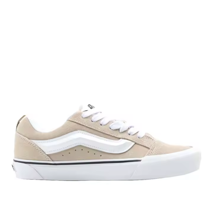 Zapatillas Beige Vans Knu Skool French Oak Cómodas Y Suaves - 1