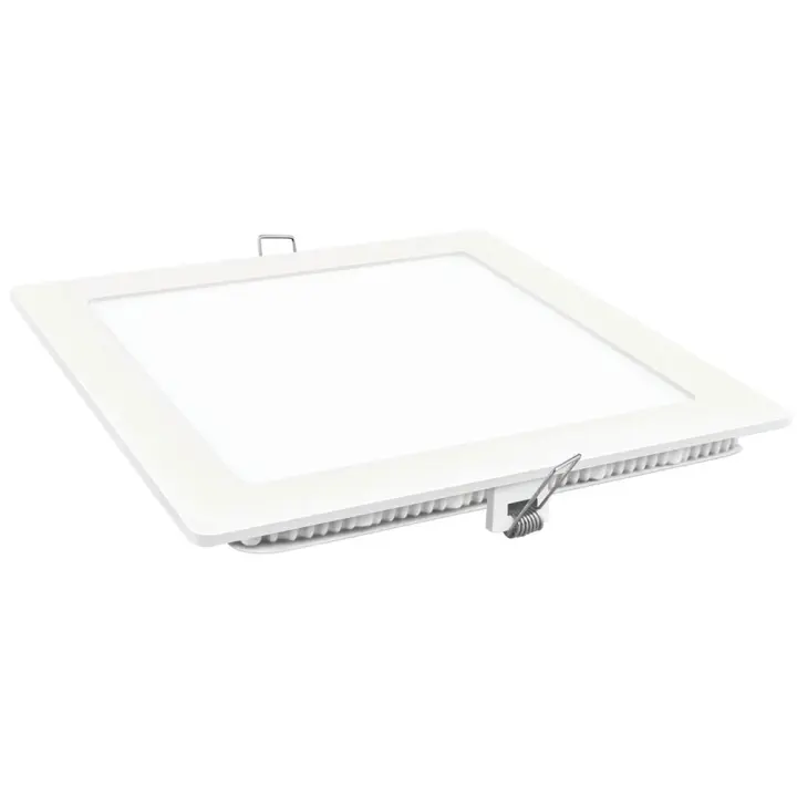 Downlight LED Cuadrado Blanco 9W Cálida Matel - 1