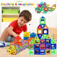 Bloques De Construcción Magnéticos Para Niños 58-38Pcs Juguetes Educativos STEM Modelos De Construcción Educativos Regalos Para Niños Aged 3-6 - details 3