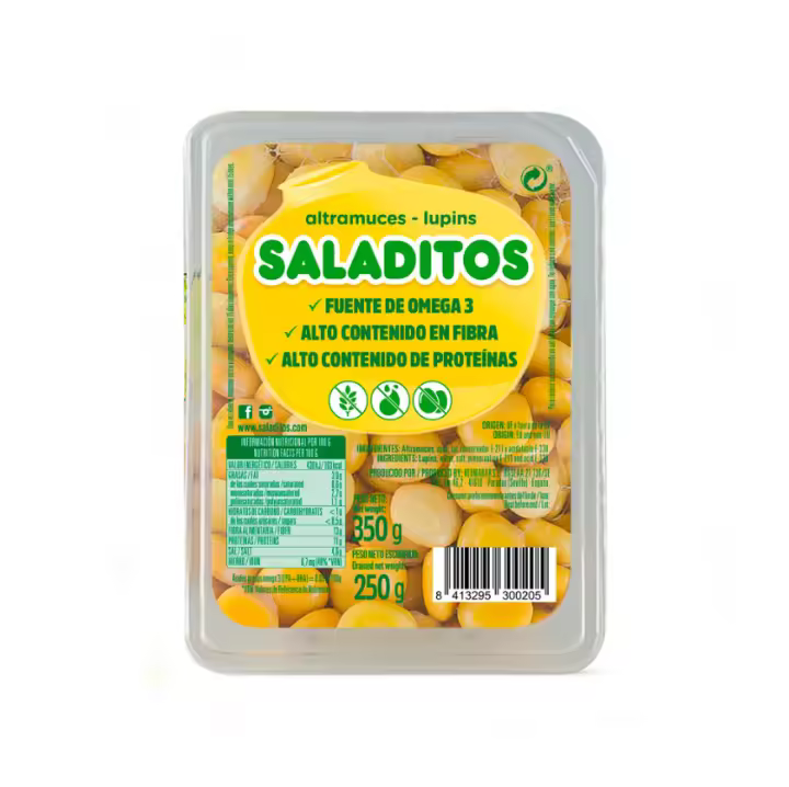 Altramuces Saladitos 10 bandejas de 250 g - 1