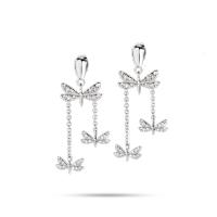 Morellato Pendientes de acero y circón mariposa Ninfa - details 0