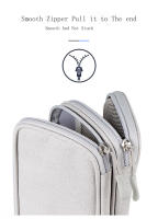 Nueva Bolsa Organizadora De Viaje Para Cables Y Cordones Estuche Portátil Impermeable Con Doble Capa De Almacenamiento - details 3