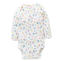 Bodysuits De Bebé Unisex Para Recién Nacidos 100% Algodón Ropa De Bebé Suave Con Diseño De Dibujos Animados Para Primavera - details 3
