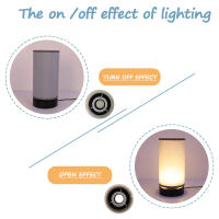 Lámpara De Escritorio Minimalista Moderna Con Luz Cálida De TelaInterruptor USB Para DormitorioAmbiente De Sala Y Estudio - details 5