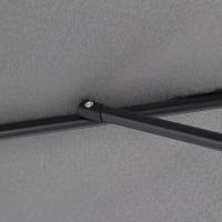 Sombrilla Parasol Excéntrico ø 300 cm Estructura Aluminio Tela de Poliéster de 180g/m² Terraza Jardin Camping Playa - details 5