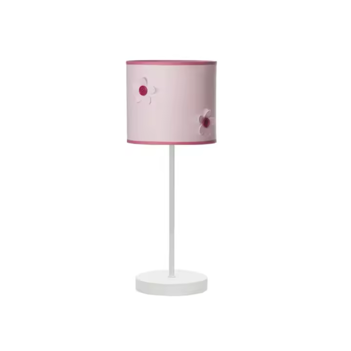 Fabrilamp - Sobremesa Boton Rosa 1xe14 38x16d - 1