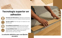 LYSSOLEN - Cola Extrafuerte para Parquet y Tarimas - Cola para Aglomerado, Chapa, Complementos de Aislamiento Térmico... - Cola de Poliuretano Monocomponente - Cola para Madera - details 3